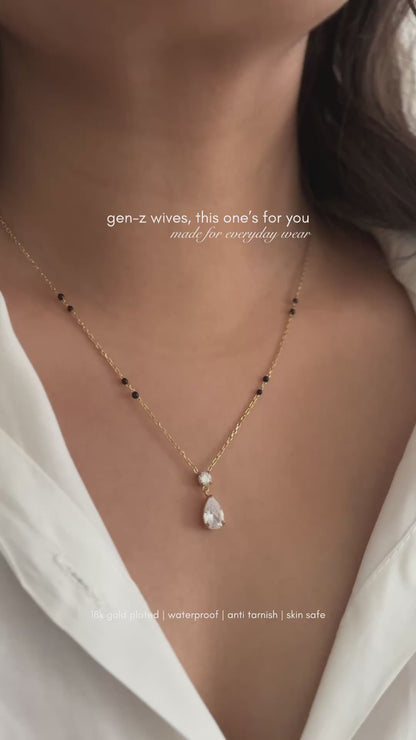 Bubbly Mangalsutra - 18k Gold Plated